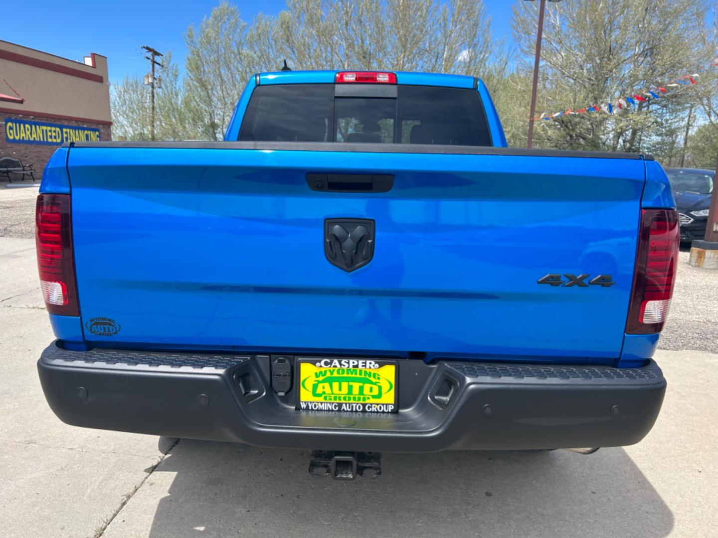 2021 Blue /Black RAM 1500 Classic Warlock (1C6RR7LGXMS) with an 3.6L V6 engine, located at 3030 CY Ave, Casper, WY, 82604, (307) 265-3830, 42.827816, -106.357483 - Photo#6